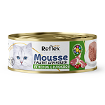 Reflex влажный корм для стерилизованных кошек паштет ягненок c клюквой, профилактика МКБ