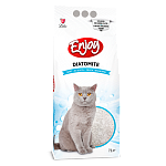 Enjoy Diatomite Natural наполнитель для кошачьего туалета, гипоаллергенный впитывающий, из диатомита 7 л