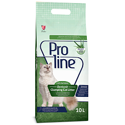Proline наполнитель для кошачьих туалетов, с ароматом алоэ вера 10 л