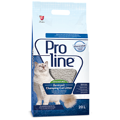 Proline наполнитель для кошачьих туалетов, гипоаллергенный, без запаха 20 л