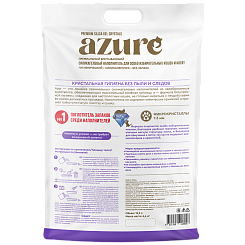 Azure силикагелевый наполнитель для особо избирательных кошек и котят, гигиенический, без запаха 15,2 л