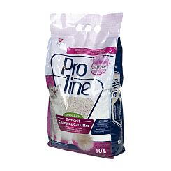 Proline наполнитель для кошачьих туалетов, с ароматом детской присыпки 10 л