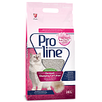 Proline наполнитель для кошачьих туалетов, с ароматом детской присыпки 20 л