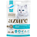 Azure силикагелевый наполнитель для чувствительных кошек, гигиенический, без запаха 15,2 л